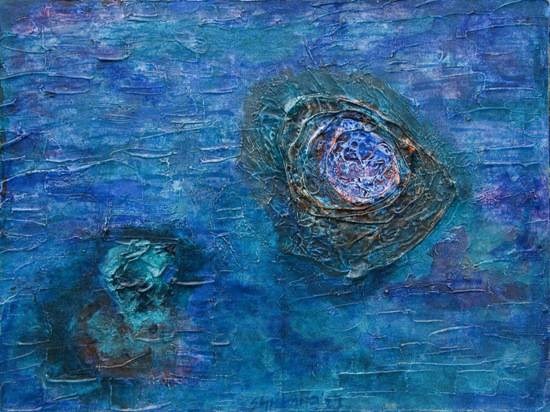 Frozen, painting by Shubhra Chaturvedi