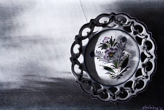 Pravah, Photoart series - 13, painting by Shubhra Chaturvedi