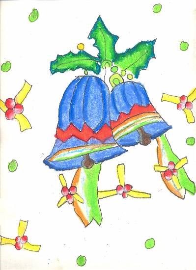 Bells, painting by Antara Shivram Desai