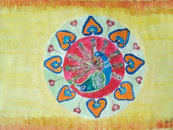 Rangoli, painting by Arpita Bhat