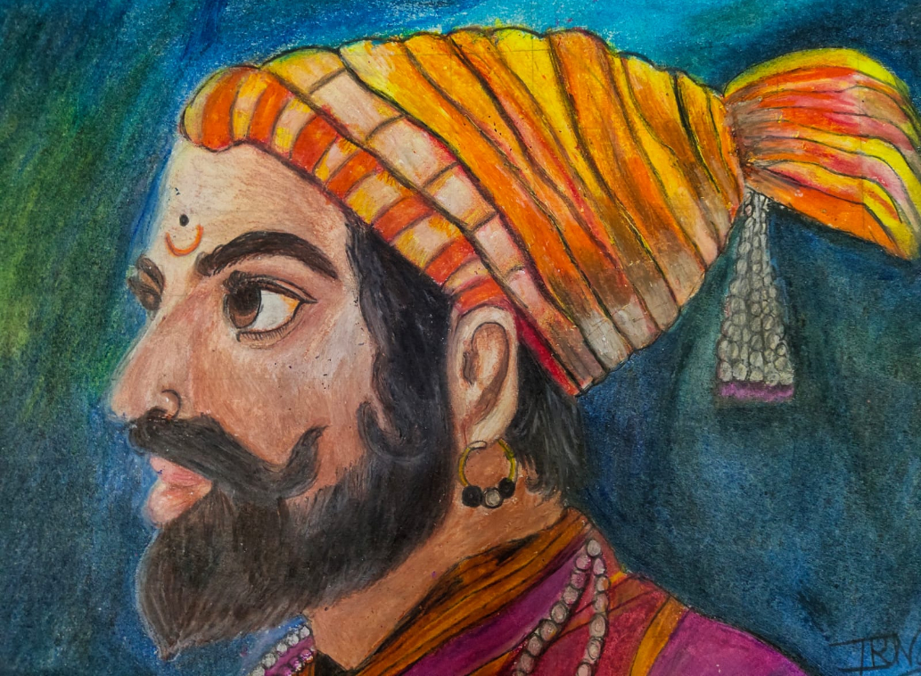 Artwork  by Indraneel Naik - The Great Warrior.....Shri Shivaji Maharaj