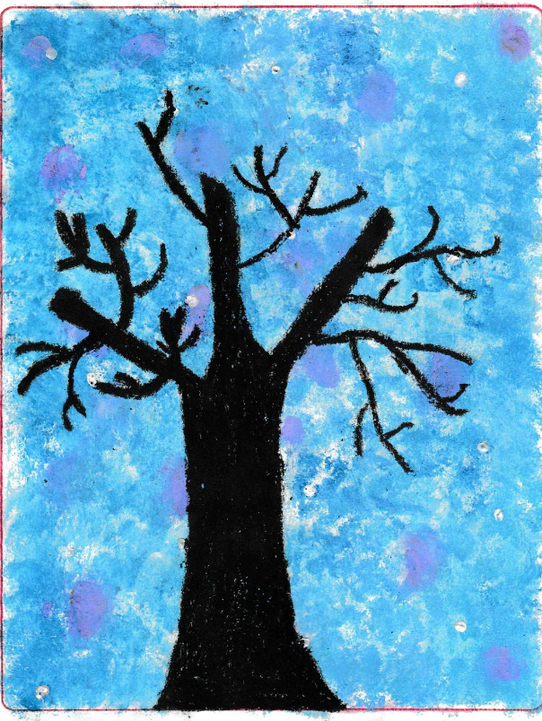 Painting  by Anshika J S - Save Trees