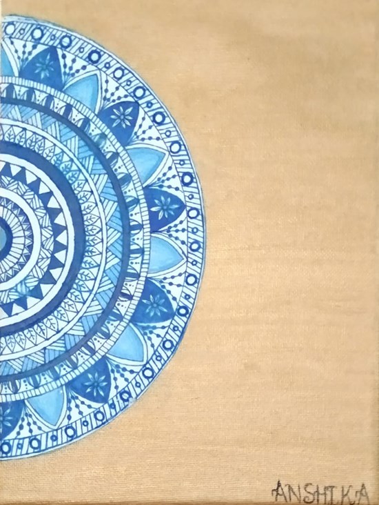 Mandala, painting by J S Anshika