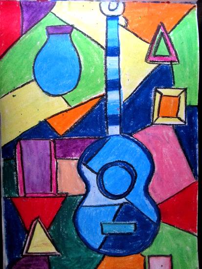 Painting by Parinaz Hoshedar Davar - Mystic Music