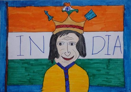 Painting  by Thiyakshwa Sureshkumar - Proud to be an Indian