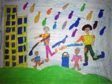 Painting  by Yug Soni - Holi