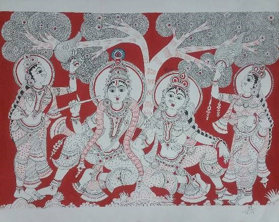 Untitled - 4, painting by Rujuta Neerav Upadhyay