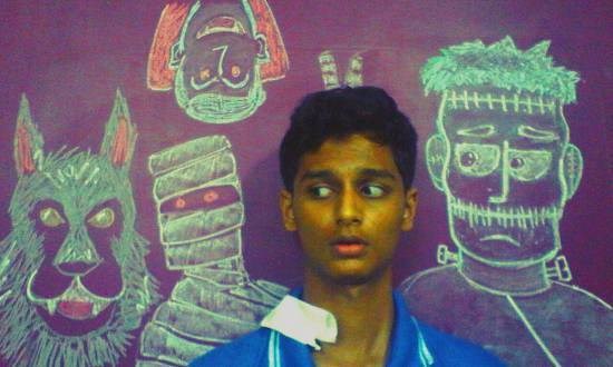 Untitled, painting by Parth Anant Bhave