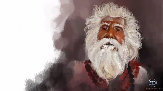 Untitled - 4, painting by Shubham Uttam Davande