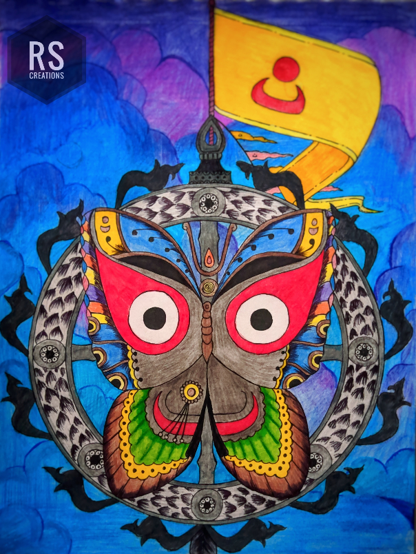 Artwork  by Vattam Rajesh - Lord Jagannath Butterfly avatar