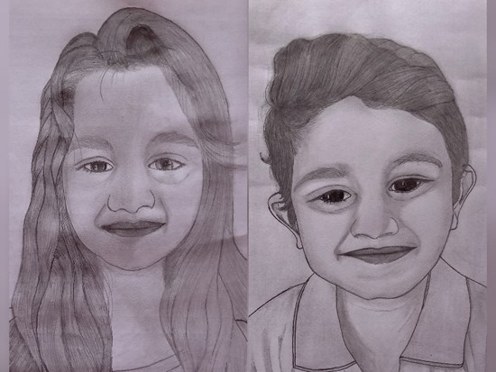 Ivanshika, painting by Vattam Rajesh