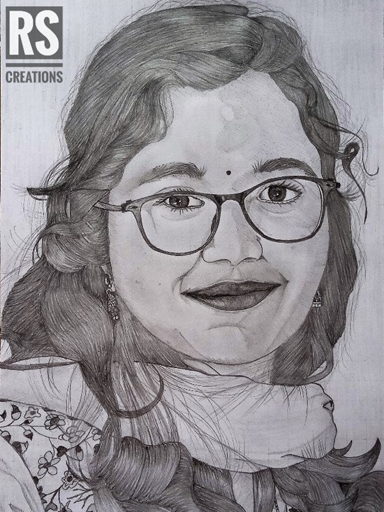 Joshya, painting by Vattam Rajesh