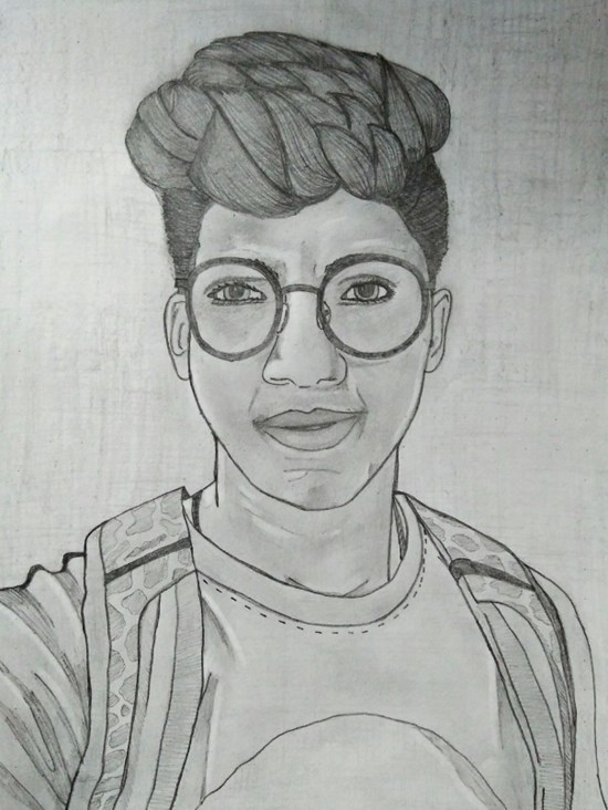 Rohan, painting by Vattam Rajesh