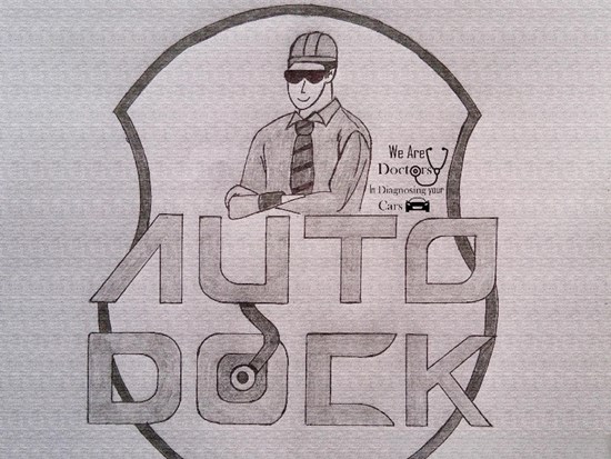 Mascot Engineer, painting by Vattam Rajesh