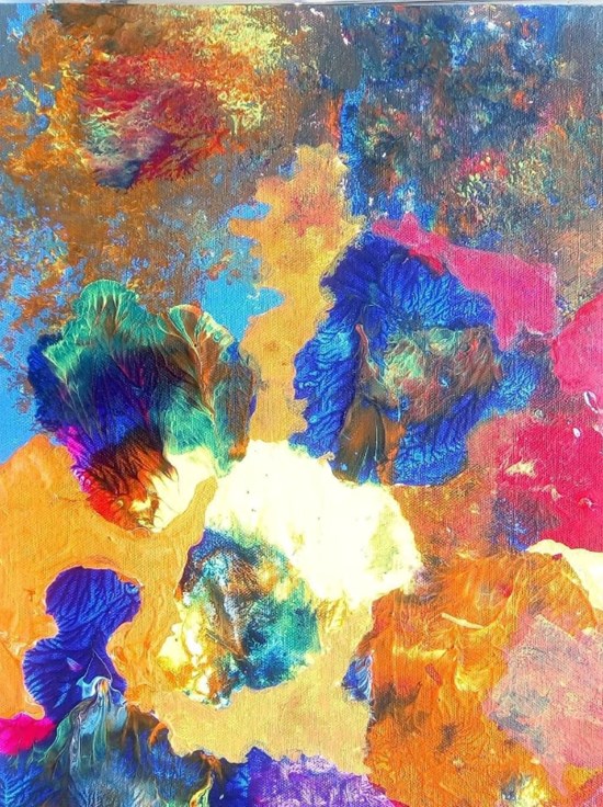 Untitled, painting by Parth Garg