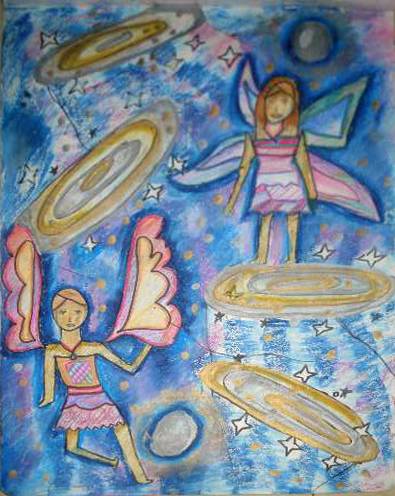 Painting  by Abha Prakash Pawar - Fairy