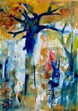 Painting  by Ananya Aloke - Urban Forest