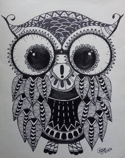 Untitled - 1, painting by Antara Arvind Chowkase