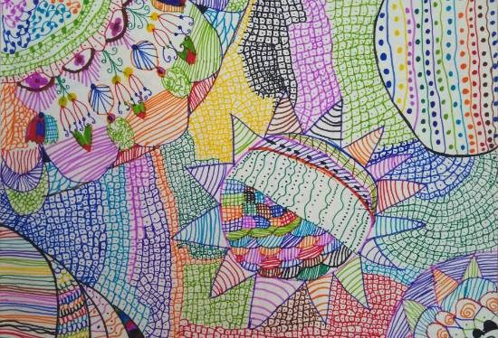 Design, painting by Ananya Ambarish Paranjpe