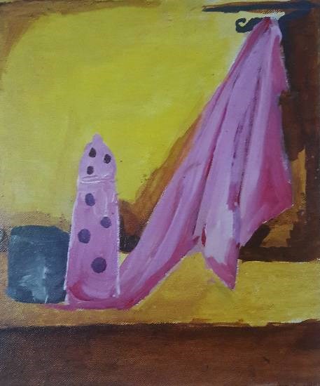 Cloths, painting by Arnav Dulal Ghosh