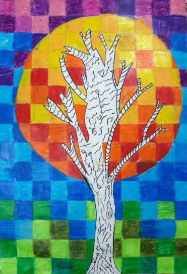 Tree of Life, painting by Asmi Chirag Shah