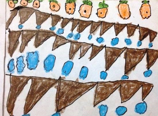 Design, painting by Dhanishta Devendra Suryavanshi