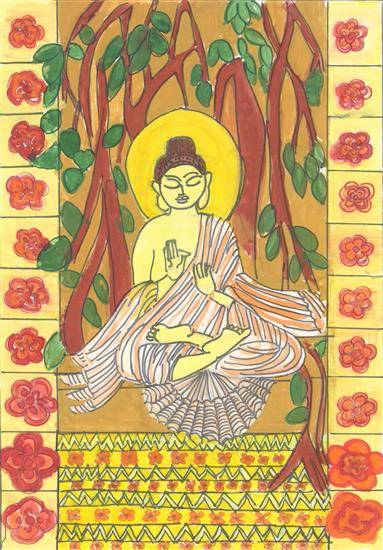 Painting  by Ekta Ashish Gupta - Buddha