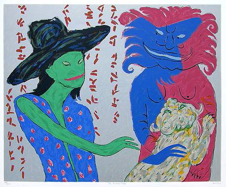 The Guardian Mother, Limited Edition Print by  Artist Amit Ambalal