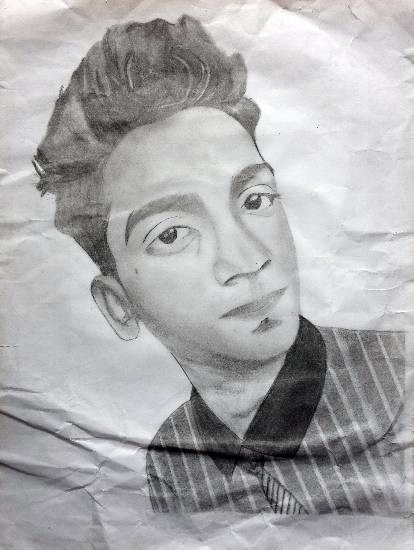 Its Me, painting by Ankit Sharma