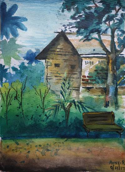 Painting  by Avni Rastogi - My village