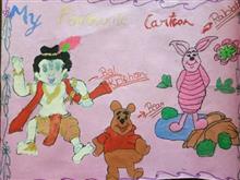 Painting  by Hashanpreet Kaur - My Favourite Cartoons