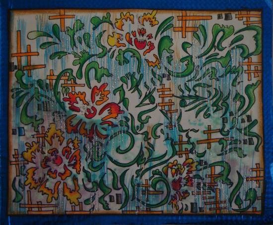 Design, painting by Krisha Amish Shah