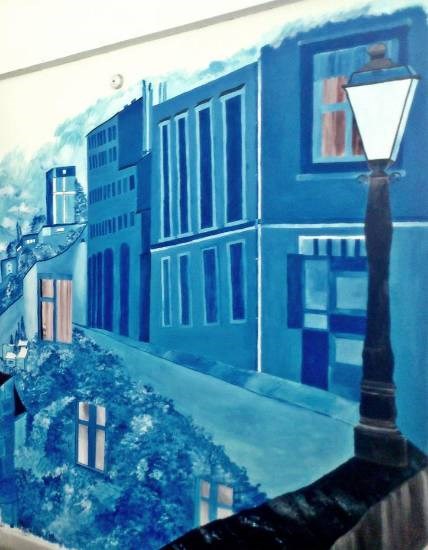 Wall art, painting by Supriya Choudhary