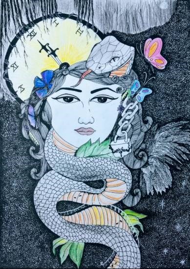 Whisper of Dreams, painting by Supriya Choudhary