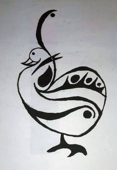 Painting  by Rashmi Ramchandra Savadatti - Bird