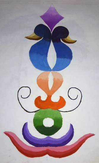 Design, painting by Rashmi Ramchandra Savadatti
