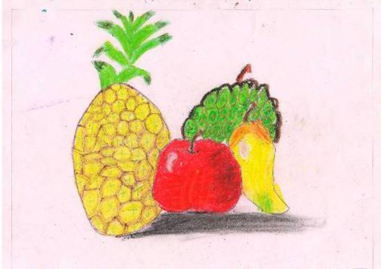 Painting  by Swanandi Ananda Babrekar - Fruits I love