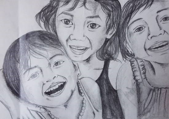 Untitled, painting by Amita Rajender Saroya