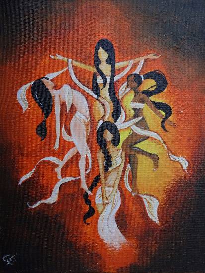 Painting  by Isha Chandrekar Sanekar - Liberation