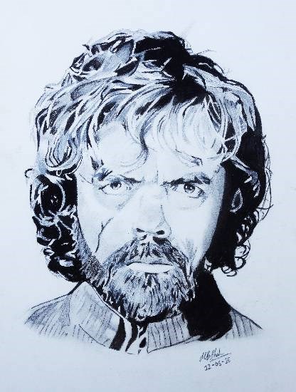 Tyrion Lannister, painting by Manal Shah