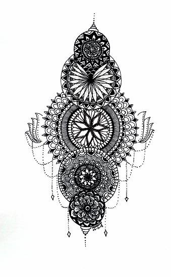 Design - 5, painting by Naisargi Parag Buch