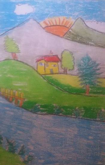 Nature, painting by Navya Harendra Mishra