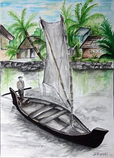 Untitled - 1, painting by Shivani Ashok Daigavane