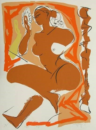 Sringar, painting by Jatin Das