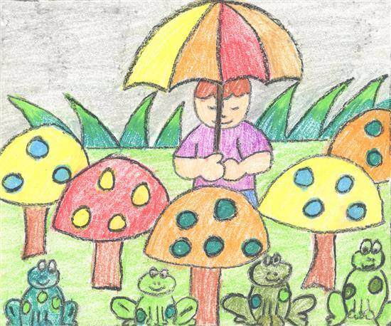 Painting by Nilesh Harendra Mishra - Boy