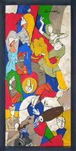 Limited Edition Print by M F Husain - British Raj