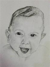 Painting  by Vignesh S - Innocence