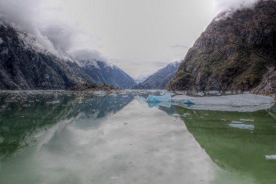 Sawyer Glacier Sneak Peak, photograph by Anupama Tiku Dhar