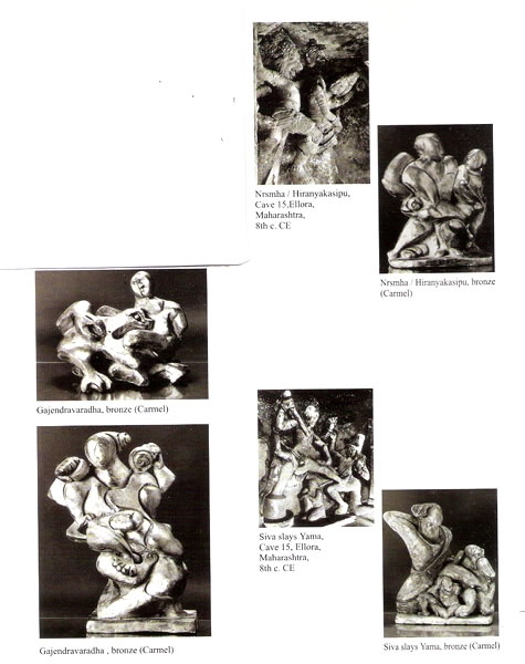 Exhibition of sculptures by Carmel Berkson at Jehagir Art Gallery, Mumbai, 4th to 10th October 2010