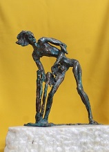 The Run Out, Sculpture by Siddharth Sathe